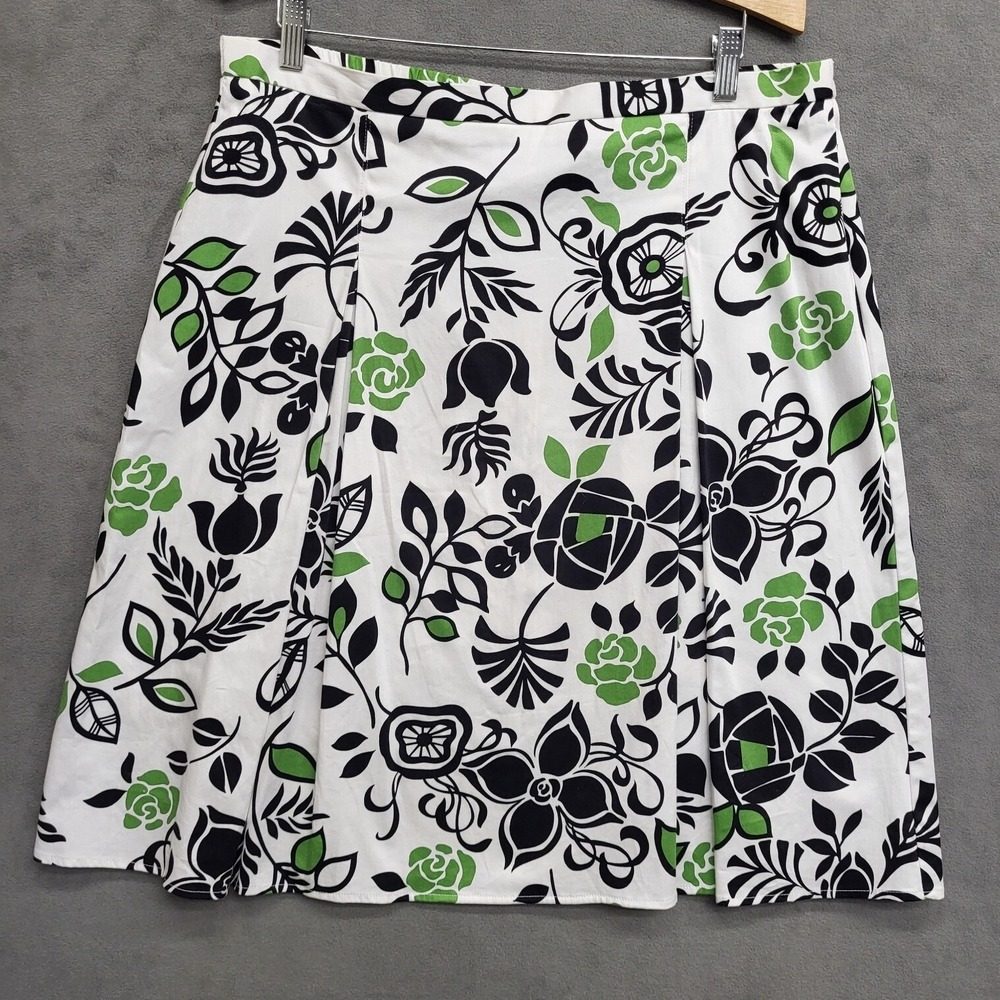 KS Collection Floral Skirt Womens 14‎ Midi Office Casual Boho Colorful